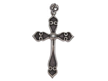 Load image into Gallery viewer, CHROME HEARTS クロムハーツ スペードクロス ペンダント チャーム 重量約65.2ｇ 2002/.925刻印 美品 中古 4b012502