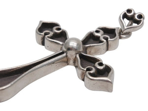 CHROME HEARTS クロムハーツ スペードクロス ペンダント チャーム 重量約65.2ｇ 2002/.925刻印 美品 中古 4b012502