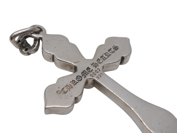 CHROME HEARTS クロムハーツ スペードクロス ペンダント チャーム 重量約65.2ｇ 2002/.925刻印 美品 中古 4b012502