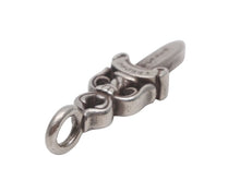 Load image into Gallery viewer, CHROME HEARTS クロムハーツ ダブルダガー ペンダント シルバーネックレストップ シルバー925 21.7g 美品 中古 4b012498