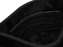 Load image into Gallery viewer, 新品未使用 CHROME HEARTS クロムハーツ DOUBLE SIDE ダブルサイド カードケース スクロールラベルロゴ シルバー925 総柄 中古 4b012533