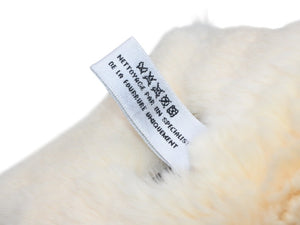 極美品 CHANEL シャネル デカココマーク ラパンネックウォーマー マフラー ラパン ブラック ホワイト 中古 4b012540