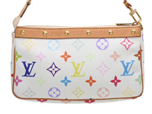 Load image into Gallery viewer, 極美品 LOUIS VUITTON ルイヴィトン ポシェット アクセソワール アクセサリーポーチ M92649 モノグラム マルチカラー 村上隆 中古 4b012468