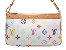 Load image into Gallery viewer, 極美品 LOUIS VUITTON ルイヴィトン ポシェット アクセソワール アクセサリーポーチ M92649 モノグラム マルチカラー 村上隆 中古 4b012468