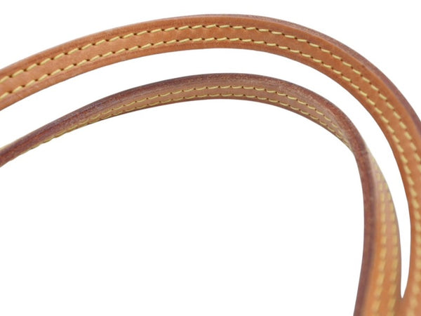 LOUIS VUITTON ルイヴィトン ダミエアズール ネヴァーフル PM ハンドバッグ N40605 ホワイト レザー キャンバス ゴールド金具 美品 中古 4b012463