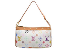 Load image into Gallery viewer, 極美品 LOUIS VUITTON ルイヴィトン ポシェット アクセソワール アクセサリーポーチ M92649 モノグラム マルチカラー 村上隆 中古 4b012468
