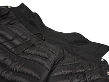 Load image into Gallery viewer, 新品未使用 CHROME HEARTS クロムハーツ ダウン シャツ ジャケット サイズXL クロスボール シルバー925 ブラック 中古 4b012993