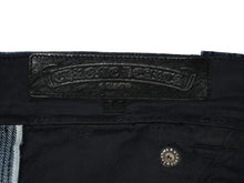 Load image into Gallery viewer, 新品未使用 CHROME HEARTS クロムハーツ デニム ハーフパンツ サイズ34 シルバー925 コットン 中古 4b012996