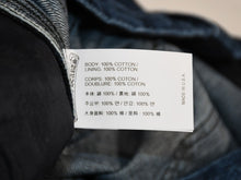 Load image into Gallery viewer, 新品未使用 CHROME HEARTS クロムハーツ デニム ハーフパンツ サイズ34 シルバー925 コットン 中古 4b012996