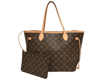 画像をギャラリービューアに読み込む, 新品同様 LOUIS VUITTON ルイヴィトン ネヴァーフルMM トートバッグ M46975 モノグラム ブラウン ゴールド金具 中古 4b012952