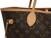 画像をギャラリービューアに読み込む, 新品同様 LOUIS VUITTON ルイヴィトン ネヴァーフルMM トートバッグ M46975 モノグラム ブラウン ゴールド金具 中古 4b012952
