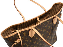画像をギャラリービューアに読み込む, 新品同様 LOUIS VUITTON ルイヴィトン ネヴァーフルMM トートバッグ M46975 モノグラム ブラウン ゴールド金具 中古 4b012952