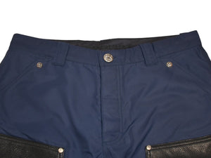 新品未使用 CHROME HEARTS クロムハーツ CARPENTER DOUBLE KNEE カーペンター ナイロン ダブルニーパンツ サイズ36 クロスボール シルバー925 中古 4b012994