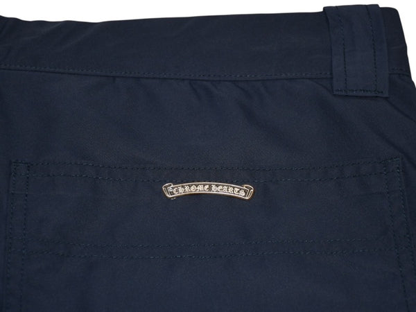 新品未使用 CHROME HEARTS クロムハーツ CARPENTER DOUBLE KNEE カーペンター ナイロン ダブルニーパンツ サイズ36 クロスボール シルバー925 中古 4b012994