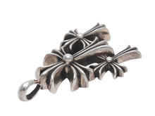 Load image into Gallery viewer, 極美品 CHROME HEARTS クロムハーツ トリプルクロス 3CH CRS SML 3CH クロス シルバーペンダントトップ シルバー 925 中古 4b012989