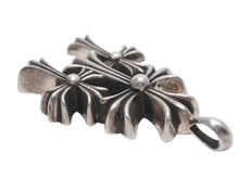 Load image into Gallery viewer, 極美品 CHROME HEARTS クロムハーツ トリプルクロス 3CH CRS SML 3CH クロス シルバーペンダントトップ シルバー 925 中古 4b012989