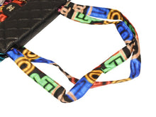 Load image into Gallery viewer, 新品未使用 CHANEL シャネル エコバッグ キャビアスキン 2way ココマーク チェーン AP2095 31番台 21SS レザー ネオン マルチカラー 中古 4b013009