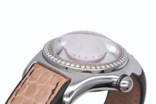 Load image into Gallery viewer, CORUM コルム BUBBLE バブル 腕時計 39.151.47 クォーツ ステンレス ダイヤモンドベゼル シェル ピンク文字盤 美品 中古 4b012505