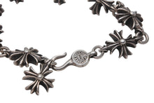 Load image into Gallery viewer, CHROME HEARTS クロムハーツ カットアウトCHプラス 9リンク ブレスレット 重量約48.8g 美品 中古 4b012675