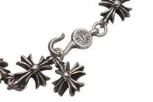 Load image into Gallery viewer, CHROME HEARTS クロムハーツ カットアウトCHプラス 9リンク ブレスレット 重量約48.8g 美品 中古 4b012675