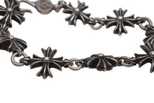 Load image into Gallery viewer, CHROME HEARTS クロムハーツ カットアウトCHプラス 9リンク ブレスレット 重量約48.8g 美品 中古 4b012675