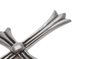 CHROME HEARTS クロムハーツ CH CRS LG & No5 DGGR ラージクロス ダガー キーリング 重量約53.0g 美品 中古 4b012817