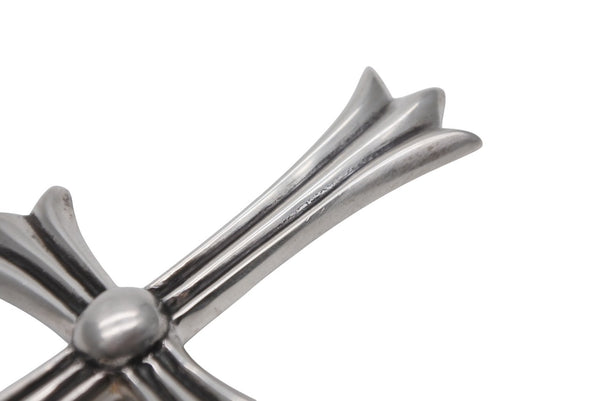 CHROME HEARTS クロムハーツ CH CRS LG & No5 DGGR ラージクロス ダガー キーリング 重量約53.0g 美品 中古 4b012817
