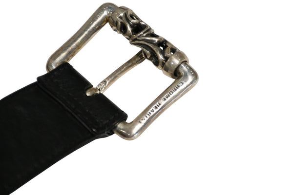 CHROME HEARTS クロムハーツ JJ DEAN ダブル ライダース ジャケット ダガー ブラック ラムスキン ブラック サイズL 中古 4b012985