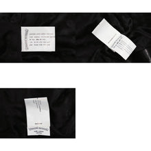 Load image into Gallery viewer, CHROME HEARTS クロムハーツ JJ DEAN ダブル ライダース ジャケット ダガー ブラック ラムスキン ブラック サイズL 中古 4b012985