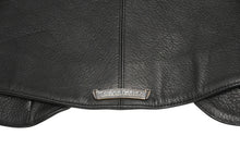 Load image into Gallery viewer, CHROME HEARTS クロムハーツ レザーベスト サイズS クロスボールボタン ブラック 美品 中古 4b012310