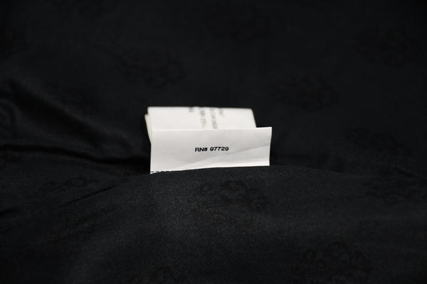 CHROME HEARTS クロムハーツ レザーベスト サイズS クロスボールボタン ブラック 美品 中古 4b012310