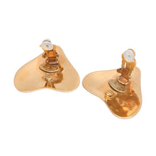 画像をギャラリービューアに読み込む, 極美品 CHANEL シャネル VINTGE ヴィンテージ ココマーク ハートイヤリング 重量約27.94g 93P刻印 GP メタル ゴールド 中古 4b012978