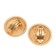 画像をギャラリービューアに読み込む, CHANEL シャネル VINTAGE ヴィンテージ イヤリング 重量約29.08g ココマーク マトラッセ GP メタル ゴールド 美品 中古 4b012981