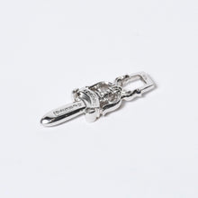 Load image into Gallery viewer, 新品未使用 CHROME HEARTS クロムハーツ #10 DAGGER PD #10 ダガーペンダント 重量約17.61g 18KWG パヴェダイヤ 中古 4b013595