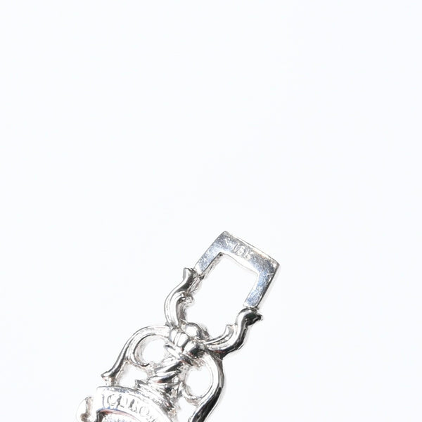 新品未使用 CHROME HEARTS クロムハーツ #10 DAGGER PD #10 ダガーペンダント 重量約17.61g 18KWG パヴェダイヤ 中古 4b013595