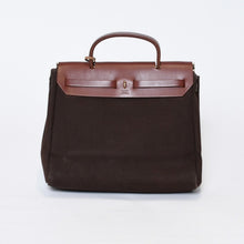 Load image into Gallery viewer, HERMES エルメス エールバッグPM ショルダーバッグ ハンドバッグ ◻︎F刻印 ブラウン マルチカラー 美品 中古 4b013424