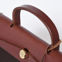 Load image into Gallery viewer, HERMES エルメス エールバッグPM ショルダーバッグ ハンドバッグ ◻︎F刻印 ブラウン マルチカラー 美品 中古 4b013424