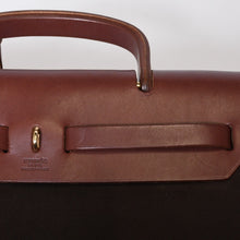Load image into Gallery viewer, HERMES エルメス エールバッグPM ショルダーバッグ ハンドバッグ ◻︎F刻印 ブラウン マルチカラー 美品 中古 4b013424
