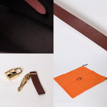 Load image into Gallery viewer, HERMES エルメス エールバッグPM ショルダーバッグ ハンドバッグ ◻︎F刻印 ブラウン マルチカラー 美品 中古 4b013424
