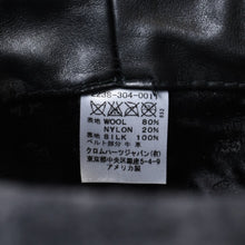 Load image into Gallery viewer, Chrome Hearts クロムハーツ ウール フェドラハット FEDORA クロスモチーフ チェック柄 グレー サイズM 美品 中古 4b013109