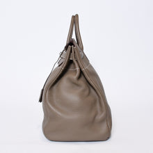 Load image into Gallery viewer, 極美品 HERMES エルメス Haut a Courroies オータクロア40 ハンドバッグ エトゥープ トリヨンクレマンス SV シルバー金具 □M刻印 中古 4b013651