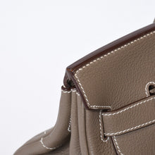 Load image into Gallery viewer, 極美品 HERMES エルメス Haut a Courroies オータクロア40 ハンドバッグ エトゥープ トリヨンクレマンス SV シルバー金具 □M刻印 中古 4b013651