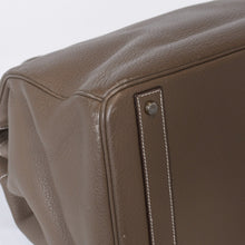 Load image into Gallery viewer, 極美品 HERMES エルメス Haut a Courroies オータクロア40 ハンドバッグ エトゥープ トリヨンクレマンス SV シルバー金具 □M刻印 中古 4b013651