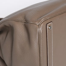 Load image into Gallery viewer, 極美品 HERMES エルメス Haut a Courroies オータクロア40 ハンドバッグ エトゥープ トリヨンクレマンス SV シルバー金具 □M刻印 中古 4b013651