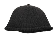 Load image into Gallery viewer, CHROME HEARTS クロムハーツ BEANIE CASH BS FLARE BSフレアパッチ ビーニー ニットキャップ ONE SIZE コットン ブラック 美品 中古 4b013258