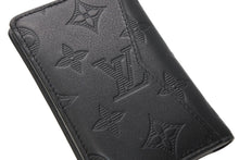 Load image into Gallery viewer, 極美品 LOUIS VUITTON ルイヴィトン モノグラム シャドウ オーガナイザー ドゥ ポッシュ カードケース M62899 ブラック 中古 4b013176