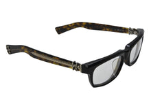 Load image into Gallery viewer, CHROME HEARTS クロムハーツ SPLAT-A 伊達メガネ アイウェア サイズ55□17-143 BSフレア装飾 べっ甲柄 シルバー925 美品 中古 4b013264