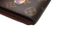 Load image into Gallery viewer, 極美品 LOUIS VUITTON ルイヴィトン ポルトフォイユマルコ M61666 二つ折り財布 村上隆 モノグラムパンダ 中古 4b013175