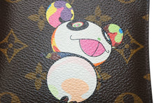Load image into Gallery viewer, 極美品 LOUIS VUITTON ルイヴィトン ポルトフォイユマルコ M61666 二つ折り財布 村上隆 モノグラムパンダ 中古 4b013175