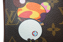 Load image into Gallery viewer, 極美品 LOUIS VUITTON ルイヴィトン ポルトフォイユマルコ M61666 二つ折り財布 村上隆 モノグラムパンダ 中古 4b013175